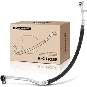 A-Premium A/C Suction Hose Assembly Compatible with Chevrolet Traverse 2009-2012 & GMC Acadia 2009-2012 & Buick Enclave 2009-2012 & Saturn Outlook 2009-2010, 3.6L, Petrol, Compressor to Evap