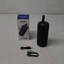 Ortizan Bluetooth Speakers, Portable Wireless Stereo Speaker - IPX7 Waterproof, 30W RMS(40W Peak) Loud Sound, Deep Bass, LED Light, Bluetooth 5.3, for Home/Shower/Outdoor/Beach, Gifts for Adult, Navy