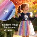 VIKITA Girls Dresses Winter Long Sleeve Party Gifts for Girls 5-6 Years
