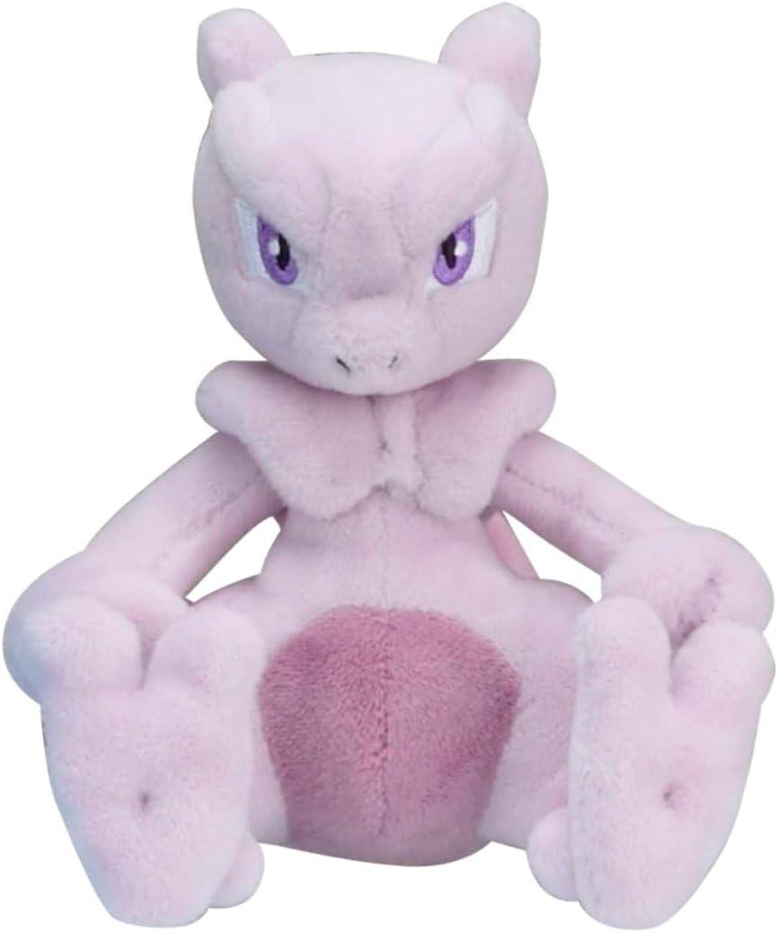 Pokemon Center: Sitting Cuties: Mewtwo Plush # 150 - Generation 1-6 in