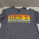 Gen X Adulting Since Elementary School T-Shirt (Color: Gray) (Size: Small)