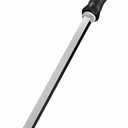 22-5/32" Demolition Screwdriver,12mm Large Demo Flathead/Slotted Screwdriver Heavy Duty, Long Straight Head Pry Bar with Square Shank for Car Repair