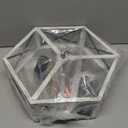 Wilon Modern Flush Mount 3-Light Industrial Kitchen Ceiling Lights - Farmhouse Style, Oak White, Rustic Finish for Bedroom Hallway Foyer