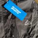 Men's Lightweight Rain Jackets Waterproof Hooded Running Cycling Hiking Raincoat Outdoor Windbreaker
(Black,XL)