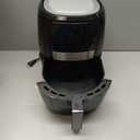 Gourmia Air Fryer - 6 Qt Large Capacity, FryForce 360, Digital Display with 12 Presets, Roast, Bake, Broil, Dehydrate, Dishwasher Safe Accessories, Black