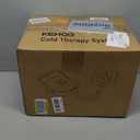 Cold Therapy System, Programable Timer, Wireless Remote, Double Walled Bucket, Post-Surgery Pain Reliever, Ice Therapy Machine for Knee After Surgery (Gray)