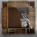 Ropoda 14 Inches 4-Way Shut The Box Game (2-4 Players) for Kids & Adults (4 Sided Large Shut The Board Game Wooden, 8 Dice) Vintage Style, Close The Box Game, Dice Game