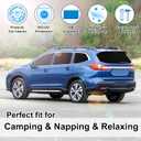 TINGLU Window Shades for Subaru Ascent Touring 2019-2026 Accessories Car Side Full Windows Rear Triangular Windshield Sun Shade Sun UV Rays & Privacy Protection for Camping,Napping,and Relaxing 8PCS
