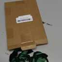 APTWOW Christmas Napkin Rings Set of 6 - Green Bow Velvet Napkin Holders, Chic Xmas Holiday Napkin Rings for Birthday Party, Anniversary Dinner, and Wedding Table Decorations