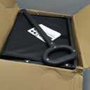 Collapsible Wagon Cart 220lbs Beach Foldable Wagon Lightweight & Portable Folding Utility Grocery Shopping Carts with Wheels for Shopping Garden and Sports (Black)