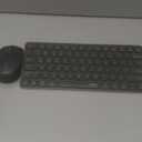 Rapoo 9010M Multi-Device Keyboard and Mouse Combo, 2.4GHz/Bluetooth 5.0/4.0 Wireless Keyboard & Mouse Set for Windows/Mac/Linux/Chrome, Support 4 Devices, Low-Profile Silent Click, Battery Powered (Black)