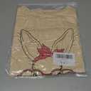 Women's Easter Bunny Sweatshirts Long Sleeve V Neck Cropped Cute Rabbit Shirts Graphic Top (Beige, XL)
