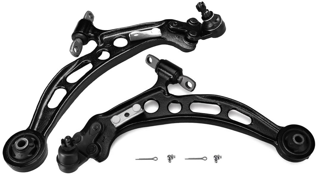 2pc Front Lower Control Arms w/Ball Joint for Lexus ES300 1992-2001/ RX300 1999-2003, Suspension Control Arm Kit for Toyota Avalon 1995-1997/ Camry 1992-2001, K640191 K640192 Lower Control Arms