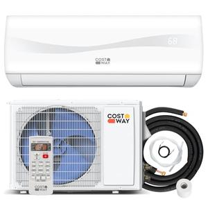 Heater, 20 SEER2 115V Wall-Mounted Ductless AC Unit Cools Rooms up to 750 Sq. Ft, Energy Efficient Inverter AC with Heat Pump (Blast Series)