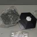 2 Pcs Haning Bird Feeder for Outdoors, Wild Bird Feeders for Outside, Fits for Cardinals, Unique Bird Watching Gift, Standard White, Large Size(2 Pcs)