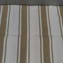 Ailsan Small Front Door Mat 24"x35",Washable Striped Outdoor Rug,Farmhouse Front Porch Rug Decor,Layered Door mats Outdoor Cotton Entryway Rug for Indoor Outdoor Entrance,Khaki (Khaki and White)