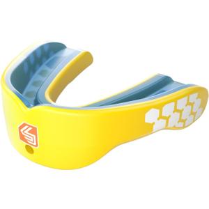 Shock Doctor Gel Max Power Carbon Convertible Mouth Guard, Youth, Shock Yellow