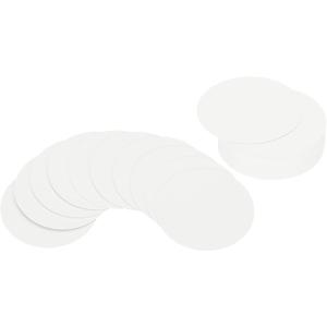 PATIKIL 2inch Circle Card Stock, 50Pcs Round Shape Cutouts Paper Thick Cardstock Coaster for DIY Craft Projects Classroom Bulletin Board Decor, White