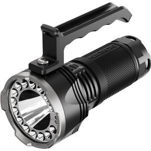 NICRON B400 Rechargeable Flashlights 16000 High Lumens, 3280ft Long Range, Super Bright LED Flashlight Type C Charged, 6 Modes Long Lasting 210 Hours, IPX8 Waterproof for Emergencies, Camping
