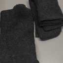 MIULEE 22x22 Inch Decorative Euro Sham Throw Pillows for Bed Set of 2 Textured Boucle Neutral Winter Throw Pillow Covers Black Accent Solid Euro Couch Pillowcases Sofa Livingroom Home Decor