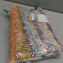 2x3 Washable Moroccan Area Rug: Geometric Boho Area Rugs for Entryway Small Mat for Kitchen with Non-Slip Backing Indoor Bedroom Door Mat Red&Blue Colourful 2'x3', Redblue