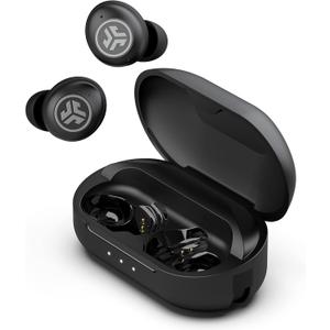 JLab JBuds Air Pro True Wireless Earbuds, Black, Bluetooth Multipoint, Auto Play & Pause, Dual Connect, IP55 Sweat & Dust Resistance, Be Aware Audio for Safety, Custom 3 EQ Sound Settings
