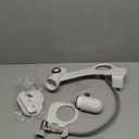 Ultra-Slim Bidet Attachment for Toilet with Filter, Chlorine-Free Fresh Water, pH balance, Non-Electric Bidet Toilet Seat Attachment with Pressure Controls, Dual Nozzles(Frontal/Rear),No Gaps No Leaks (White)