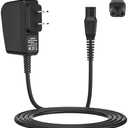CGGXJP 15V Charger Cord Compatible with Philips Norelco HQ8505 3000 5000 6000 7000 9000 Series (Older Model) Multigroom MG5750 MG7750 MG7770 MG7790 Electric Shaver Razor Trimmer Adapter Charging Cord