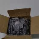 KNOBWELL 18 Pack 3.5" x 3.5" Door Hinges Matte Black No Squeak Interior Door Hinges with 1/4" Radius Corners - Heavy Duty