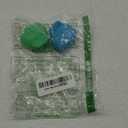 Haven Toothbrush Cover - Fits Electronic and Manual Toothbrushes - Toothbrush Case Holder for Travel - Set of Two Tooth Brush Cap Protectors (Emerald & Aqua) (2 Count (Pack of 1), Blue & Green)