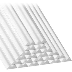 46.5" 22PCS Peel and Stick Pool Cove for 27' Round Above Ground Pool, Closed Cell Foam Peel and Stick Above Ground Pool Cove with Adhesive Backing, Protect Pool Liner, Prevents Excess Wear