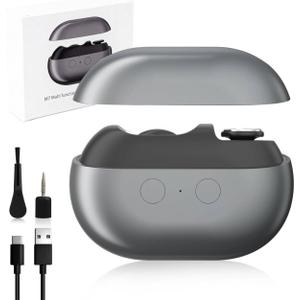 3 in 1 Electric Toenail Clipper with Polishing and LED Light,Smart Toenail Clipper Adults,Baby (Grey)