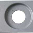 Adzfel 1PC Compatible with Ford F150 Seat Switch Trim Cover Panel 2011 2012 2013 2014, Front Left Driver Side Seat Panel Replacement Cover Replace for BL3Z14A706BB - Steel Grey