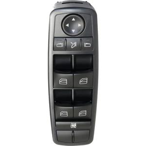 AMNIWDE 1pc Power Door Window Control Switch Front Left Driver Side Black 14874171 2518300290 RM50520002 : Automotive