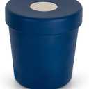 Vacuum Insulated Double Wall Stainless Steel Thermos Container for the Pint of Ice Cream Enjoy Ice Cream Anywhere (Blueberry Blue)