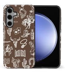 Flivro Case for Samsung Galaxy S25 Western Cowboy Collage