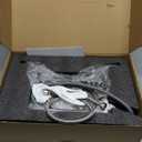 HOMELODY 2 Handles Kitchen Faucet with Pull Down Sprayer for 3 Hole Sink, 8 inch 360 Rotating Spout Centerset Kitchen Sink Faucet with Water Lines Brushed Nickel