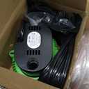 Pool Cover Pump above Ground - Submersible Water Sump Pump Swimming Water Removal Pumps, with Drainage Hose & 25 Feet Extra Long Power Cord, 850 GPH inGround, 3 Adapters (Green)