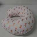 Little Grape Land Nursing Pillow, Breast Feeding Pillows for Mom, Butterfly Soft Cover with Breathable Filling, Feeding Support Pillow for 0-12 Months, Multifunctional Support Cushion for Travel (Pink Gold)