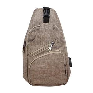 Nupouch Anti-Theft Daypack: Anti Theft Crossbody Bag, Lightweight for Travel, Hiking, or Everyday Pickpocket Protection, Large, Tan
