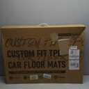 Floor Mats for Hyundai Elantra 2021-2026 (Not for Hybrid) & Hyundai Elantra N 2022-2025, All Weather Protection TPE Car Mats Custom Car Liners Accessories, Front & 2nd Row Floor Liners Set