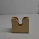 Kamehame Bagel Slicer Holder, Bamboo Bagel Holder for Small and Large Bagels, Bagel Cutter Holder, 5.5 x 2.6 x 5 inches