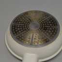 CAROTE 8 Inch Non Stick Frying Pan with Lid,White Granite Nonstick Skillet Omelet Pans, Egg Pan Granite Cookware, PFOS & PFOA Free