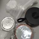 Upgraded 3-in-1 Electric Mason Jar Vacuum Sealer Kit for Jars, Bags, Food Savers & Containers | Auto-Stop Jar Sealer with 4-Hours Battery Life & One-Handed Operation for Dry Foods, Jams & Leftovers (Black)