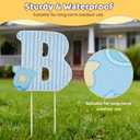 11 Pcs Gender Reveal Yard Sign Set with Stakes - Baby Shower Yard Signs for Newborn, Boy or Girl Gender Reveal Party, Lawn, Patio, Garden, or Outdoor Displays