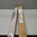 No Tools No Drill Cordless Roman Shades for Indoor Windows 100% Blackout, for Window Size 27" W 48" H Beige