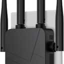 2026 WiFi Extender, 15888 sq.ft Internet Extender WiFi Booster, Long Range Wireless Repeater Signal Amplifier for Home, Mesh Wi-Fi 99% Faster | Broader Than Ever, Support 55+ Devices, 1-Tap Setup (Black)