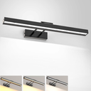 Picture Light for Wall, 16in Battery Wall Sconce Art Light CCT Dimmable Magnetic Battery Lights for Painting with Remote Control for Gallery Artwork Living Room Portraits Hallway Black