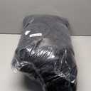 BEDELITE Fluffy Queen Comforter Set - Black Fleece Soft Comforter for Queen Size Bed, Luxury Warm Bedding Set for Winter, Fuzzy Bed Set 3 Pieces (1 Comforter, 2 Pillowcases) (Queen(88"x88"))