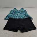 Yonique Womens Plus Size Swimsuits with Shorts Tummy Control Tankini Two Piece Bathing Suits Athletic Swimwear, 20W